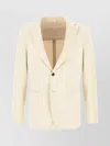 Circolo 1901 Stretch Cotton Blazer With Front Pockets In Gray