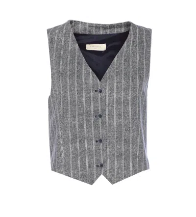 CIRCOLO 1901 STRIPED VEST