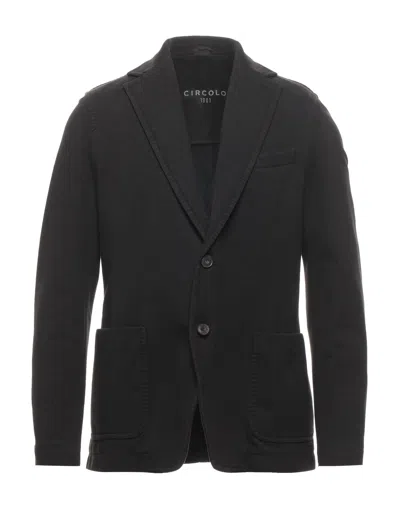 Circolo 1901 Suit Jackets In Dark Brown