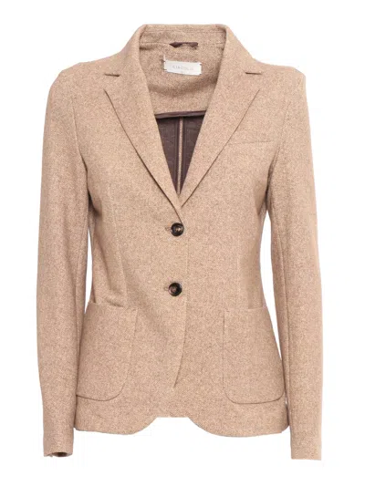 Circolo 1901 Sweat Jacket In Neutral