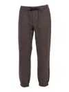 Circolo 1901 Tailored Cuffed Wool Pants With Structured Fit In Brown