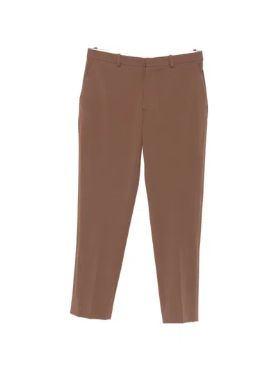 Circolo 1901 Tailored Trousers In Brown