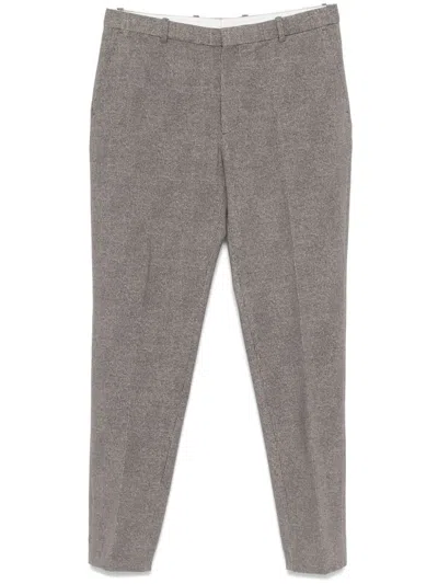 Circolo 1901 Tapered Trousers In Brown