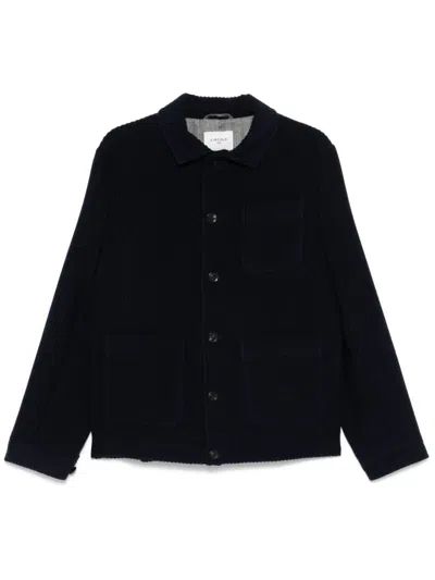 Circolo 1901 Textured Jacket In Blue