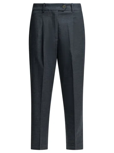 Circolo 1901 Trousers In Black