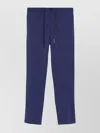 Circolo 1901 Trousers Cotton Elasticated Waistband In Blue
