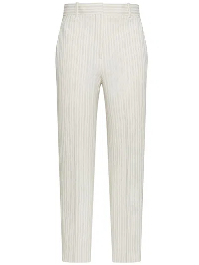 Circolo 1901 Trousers Cream In White