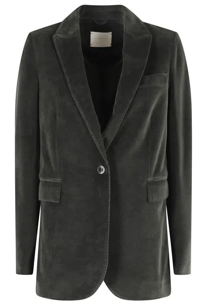 CIRCOLO 1901 VELVET BLAZER