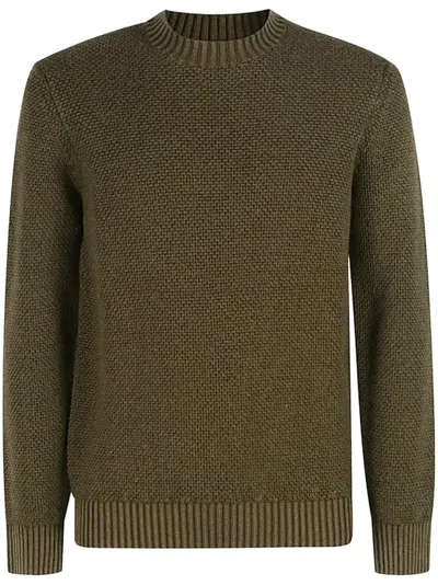 Circolo 1901 Virgin Wool Sweater In Green