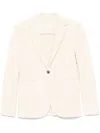 Circolo 1901 Single-button Tailored Blazer In White