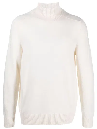 CIRCOLO 1901 WHITE TURTLENECK SWEATER