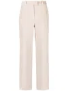 CIRCOLO 1901 WIDE LEG COTTON BLEND TROUSERS