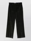 Circolo 1901 Wide-leg Cotton Trousers Featuring Multiple Pockets In Black