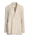 Circolo 1901 Woman Blazer Beige Size 10 Cotton, Elastane