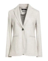 Circolo 1901 Woman Blazer Beige Size 2 Virgin Wool, Cashmere, Polyamide