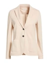 Circolo 1901 Woman Blazer Beige Size 6 Cotton, Elastane In Pink