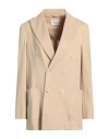 Circolo 1901 Woman Blazer Beige Size 4 Cotton, Elastane