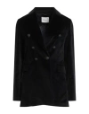 Circolo 1901 Woman Blazer Black Size 10 Cotton, Elastane