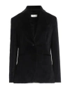 Circolo 1901 Woman Blazer Black Size 16 Cotton, Elastane