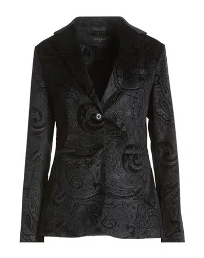 Circolo 1901 Woman Blazer Black Size 6 Cotton, Elastane