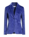 Circolo 1901 Woman Blazer Blue Size 10 Cotton, Elastane