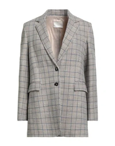 Circolo 1901 Woman Blazer Blue Size 6 Cotton, Elastane