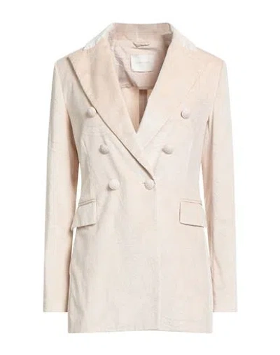 Circolo 1901 Woman Blazer Blush Size 10 Cotton, Elastane
