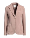 Circolo 1901 Woman Blazer Pastel Pink Size 12 Cotton, Polyester