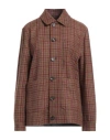 Circolo 1901 Woman Blazer Brown Size 12 Virgin Wool In Brown