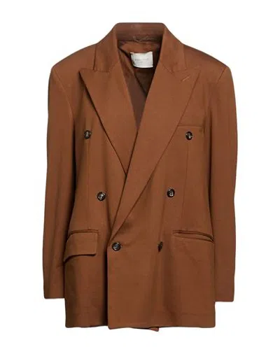 Circolo 1901 Woman Blazer Brown Size 8 Cotton, Elastane