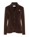 Circolo 1901 Woman Blazer Brown Size 8 Cotton, Polyester