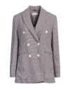 Circolo 1901 Woman Blazer Burgundy Size 6 Virgin Wool, Elastane In Red