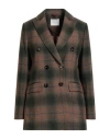 Circolo 1901 Woman Blazer Dark Green Size 10 Wool