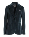 Circolo 1901 Velvet Jacket In Blue