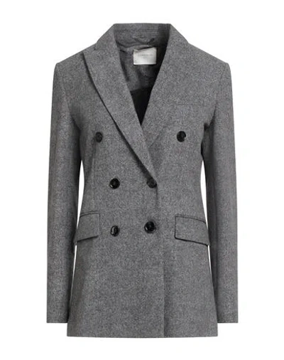 Circolo 1901 Woman Blazer Grey Size 6 Cotton, Elastane