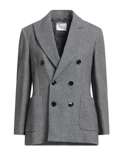 Circolo 1901 Woman Blazer Grey Size 6 Cotton, Elastane