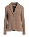 Circolo 1901 Woman Blazer Khaki Size 8 Cotton, Elastane In Beige