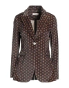 Circolo 1901 Woman Blazer Khaki Size 4 Cotton, Elastane In Beige