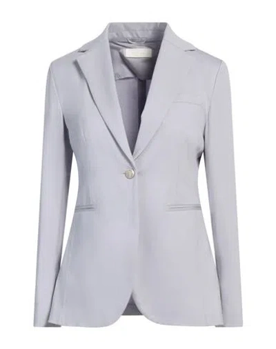 Circolo 1901 Woman Blazer Lilac Size 6 Cotton, Elastane