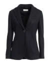 Circolo 1901 Woman Blazer Midnight Blue Size 4 Virgin Wool, Elastane