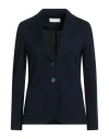 Circolo 1901 Woman Blazer Midnight Blue Size 4 Cotton, Elastane