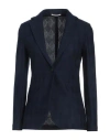 Circolo 1901 Woman Blazer Midnight Blue Size 10 Cotton