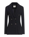 Circolo 1901 Woman Blazer Midnight Blue Size 6 Virgin Wool