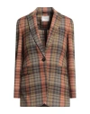 Circolo 1901 Woman Blazer Military Green Size 6 Wool