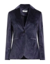 Circolo 1901 Woman Blazer Navy Size 10 Cotton, Elastane