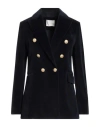 Circolo 1901 Woman Blazer Navy Size 12 Cotton, Polyester