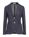 Circolo 1901 Woman Blazer Purple Size 10 Cotton, Linen