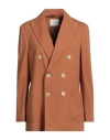 Circolo 1901 Woman Blazer Rust Size 6 Cotton, Elastane In Red