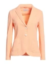 Circolo 1901 Woman Blazer Salmon Pink Size 6 Cotton, Elastane