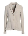 Circolo 1901 Woman Blazer Sand Size 6 Cotton, Elastane In Beige